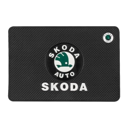 Коврик нескользящий д/панели Medium SKODA (20*13,5см) KING Medium