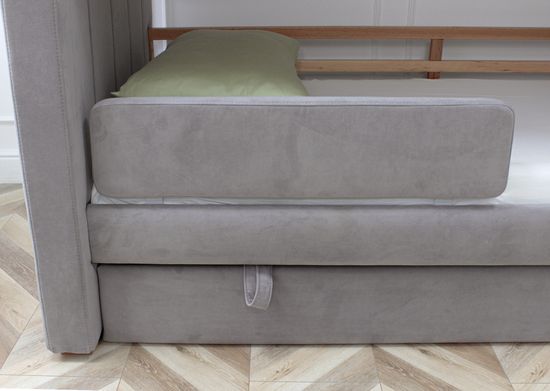 Кровать двухъярусная Cosy антивандальная ткань (серый)