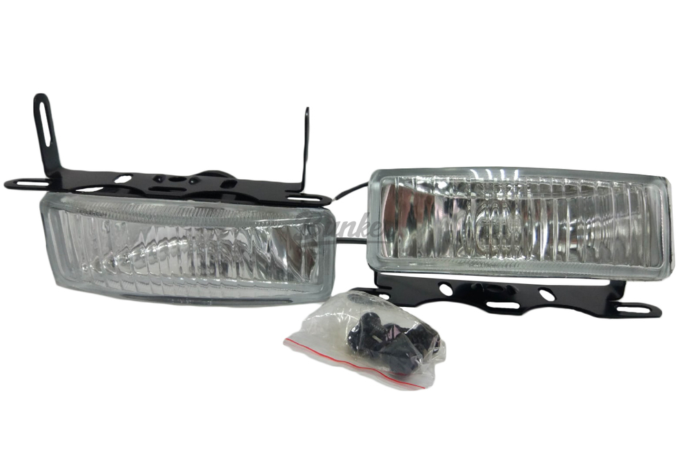 Фара противотуманная DLAA LA333T (белый 12V 55A H3) корпус метал. прямоугольный 120*45мм LA333T