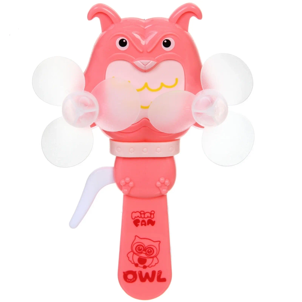 Вентилятор «Совушка» 17*9 см, микс