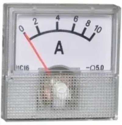 Амперметр 10А, щитовой прибор 40х40мм, без шунта
