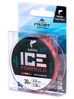 Леска монофильная зимняя Salmo Elite ICE FORMULA Wine red 030/016