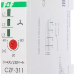 Реле контроля фаз CZF-311 3х400/230+N 8А 1Р IP20 регул. порога откл.