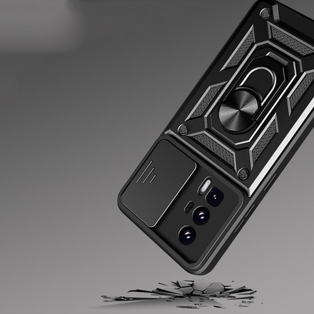 Чехол с кольцом Bumper Case для Poco F5 Pro