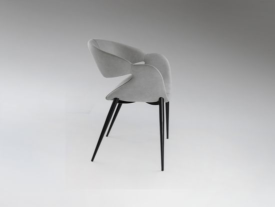 Giro Стул обеденный светло-серый