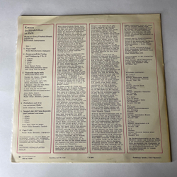 Винтажная виниловая пластинка LP Georg Friedrich Handel Гендель, Концерт В Концертом Зале им. Генделя В Галле (ГДР 1968)