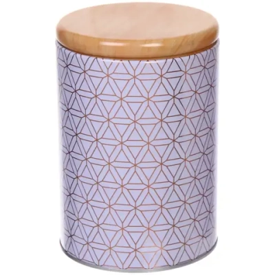 Банка для продуктов металлическая «Фантазия» 1300мл 11*15см