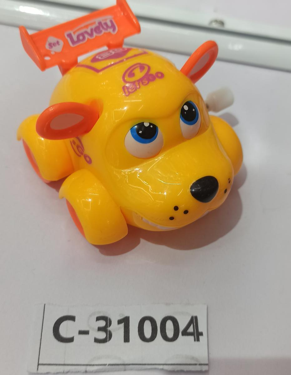 Заводная игрушка 9х7 см, 3-4 цвета микс, с-31004