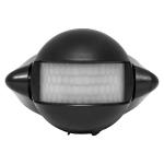 ИК датчик движения наст, 1200Вт 180гр, до 12м IP44 MS-39b черный EKF PROxima