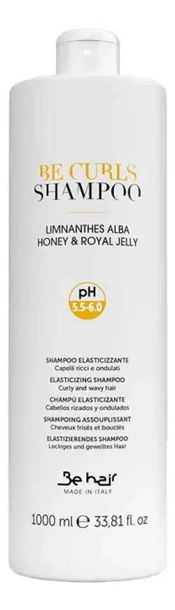 Be Hair Шампунь для вьющихся и волнистых волос с медом - Be Curls Shampoo Elasticizing