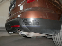 Фаркоп оцинкованный Galia F123C для Ford Explorer 2011-(паспорт и сертификат в комплекте)(без электрики)