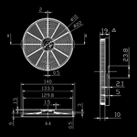 Угольный фильтр OASIS TM-2 (2 шт.) комплект