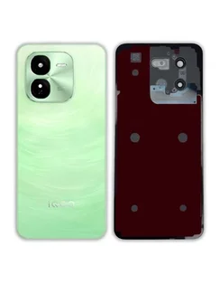 Задняя крышка для  Iqoo Z9X зеленая (Green) со стеклом камеры