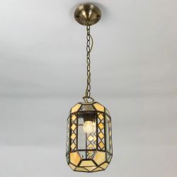 Citilux Фасет CL441111 Подвесной светильник витражный Бронза