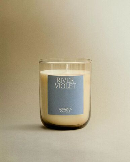 Zara Home - Ароматическая свеча river violet, 250 г