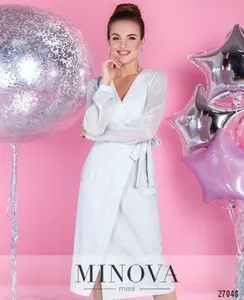 Платье 1120-белый Minova