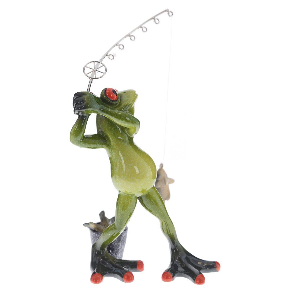 GAEM Фигурка декоративная "Лягушка", L13 W10 H20 см