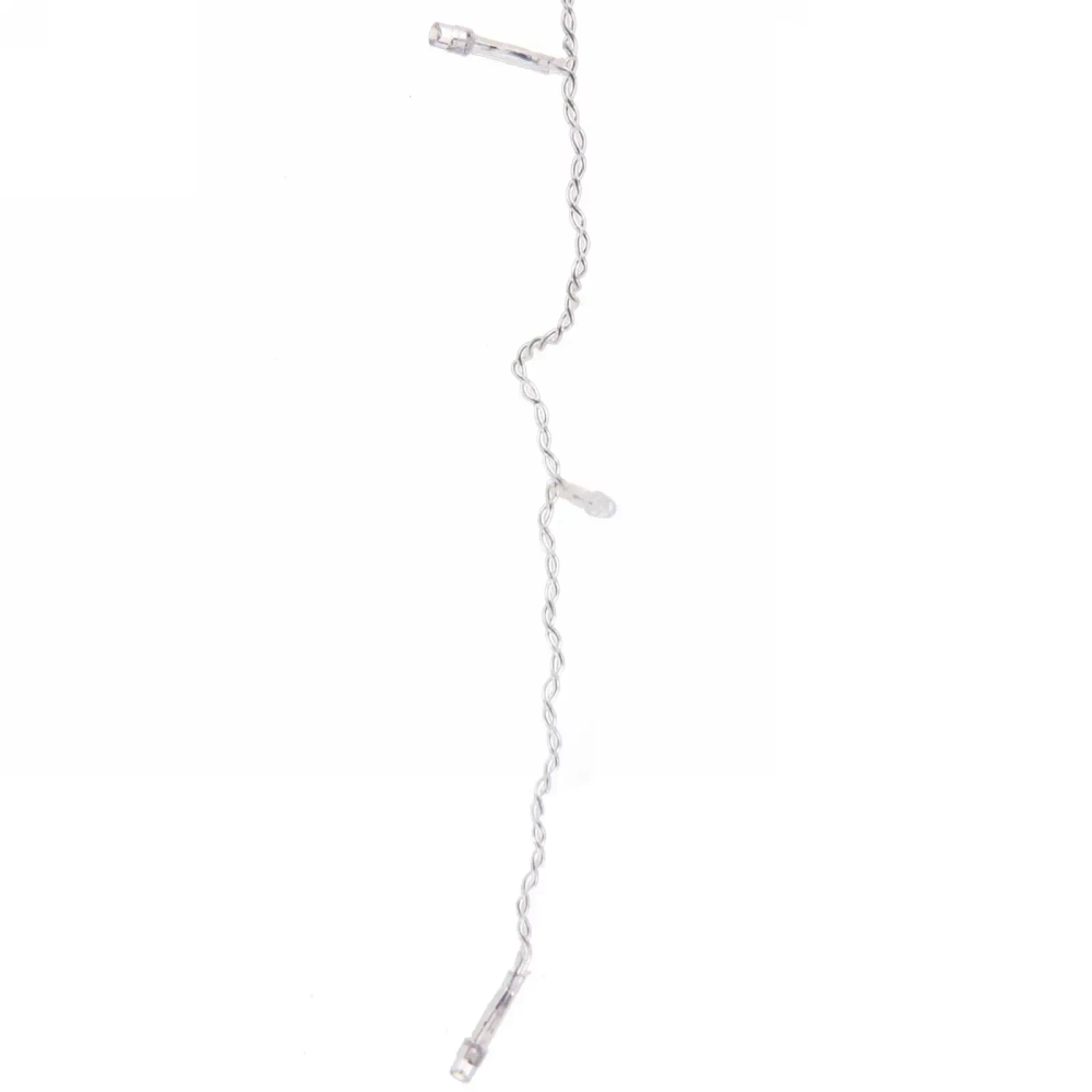 Гирлянда для дома БАХРОМА «Мерцание» ш3м* в30/50см 120 ламп LED, прозрачн.провод, авторежим, IP-20, Синий/Белый мерцает (возможность соединения)