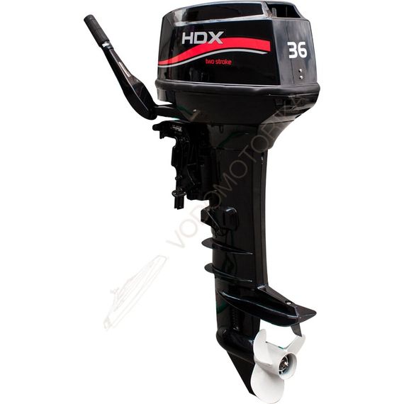 Лодочный мотор HDX T 36 JBMS 36 л.с двухтактный