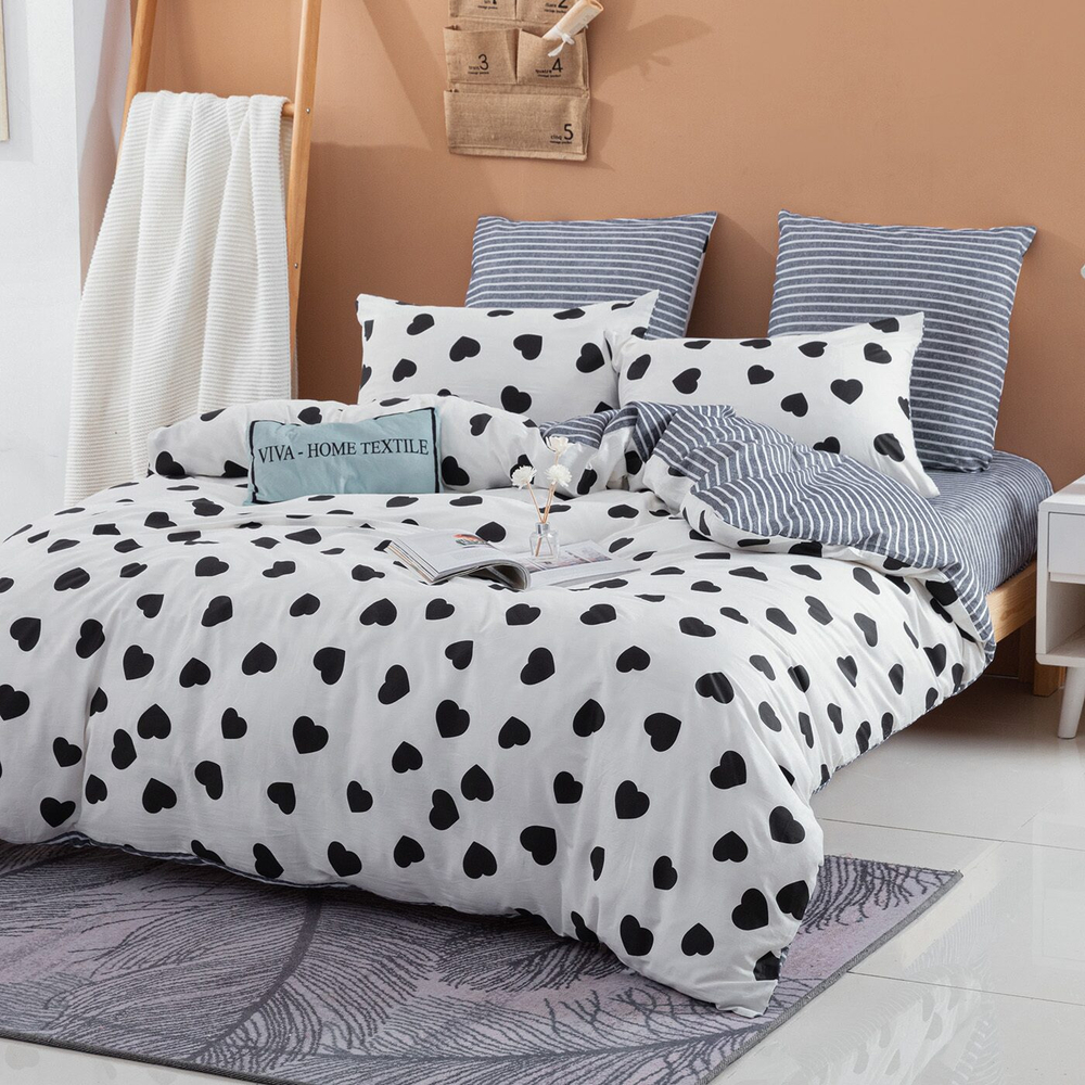 Комплект постельного белья Делюкс Сатин 100% хлопок L362