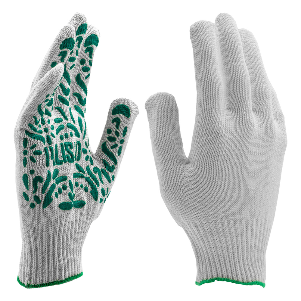 Перчатки PALISAD х/б ПВХ-покрытие "Летний сад"