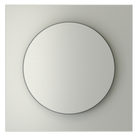 Накладка для светорегулятора поворотно-нажимного, S70 (сталь)