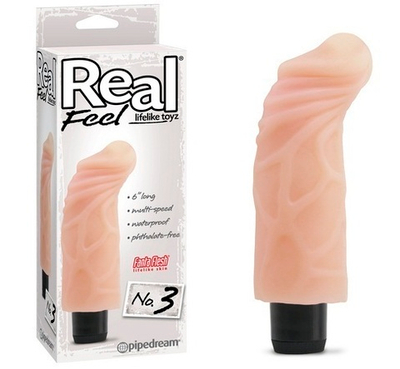 Реалистичный вибромассажер №3