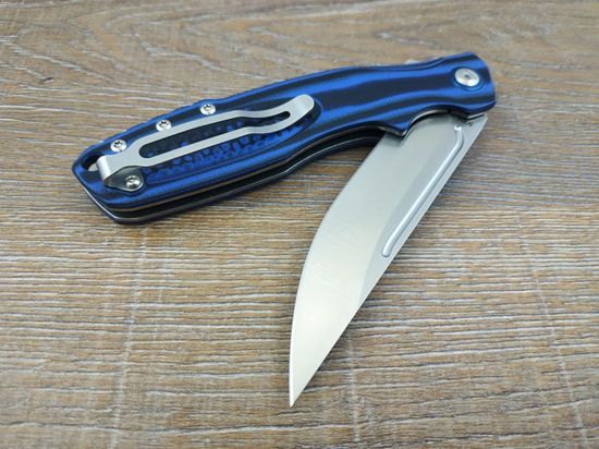 Складной нож Steelclaw Джин c клинком из стали 9Cr18MoV, рукоять G10