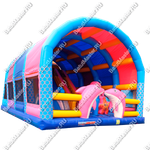 Надувной батут с крышей "Дельфинарий" 11*8*7 м