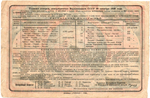 Первая всесоюзная авиационная лотерея АВИАХИМА. Билет 50 копеек 1926 г. Серия 025. № 13840