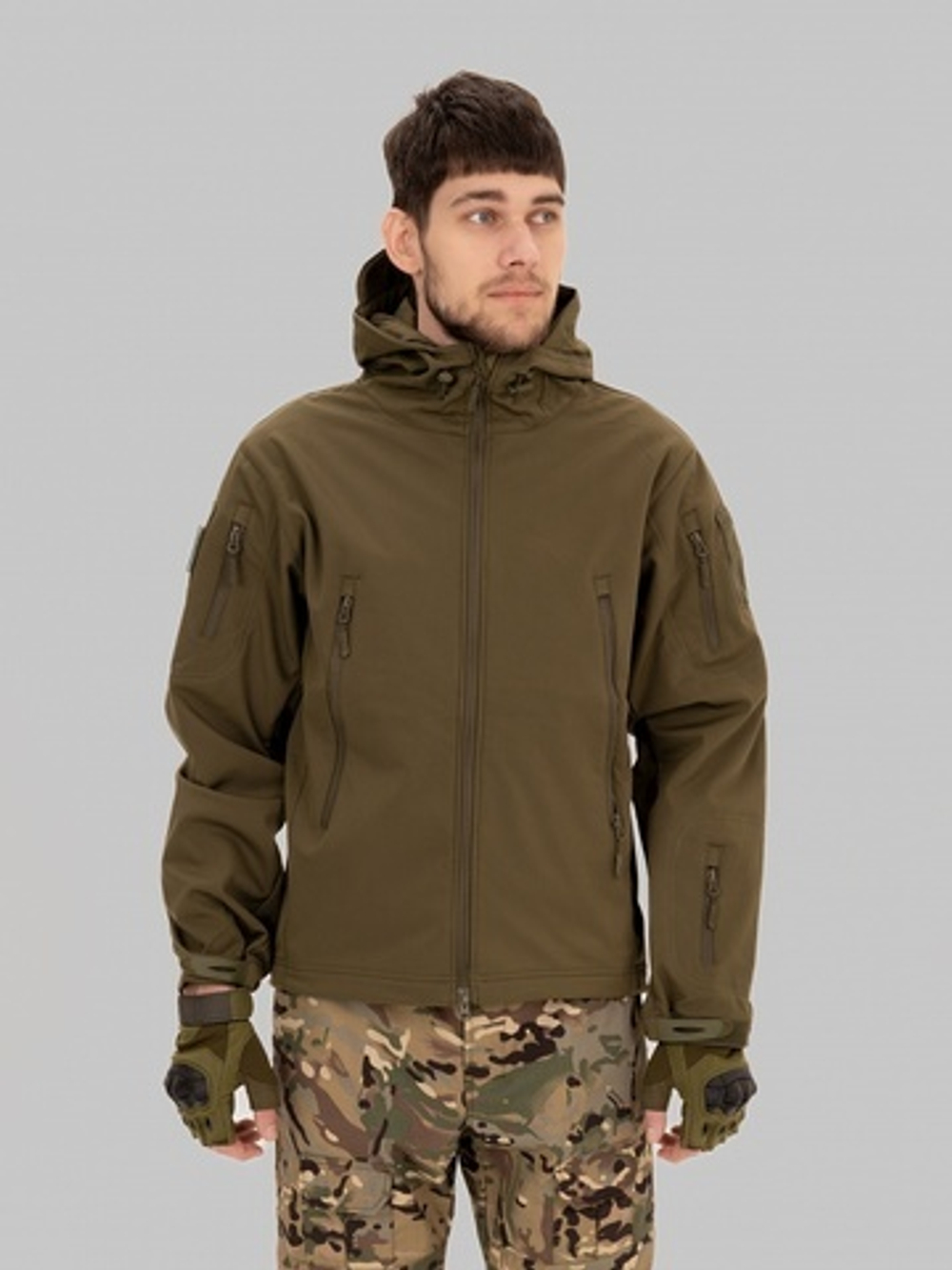 КУРТКА REMINGTON SHARK SKIN SOFT SHELL JACKET ARMY GREEN