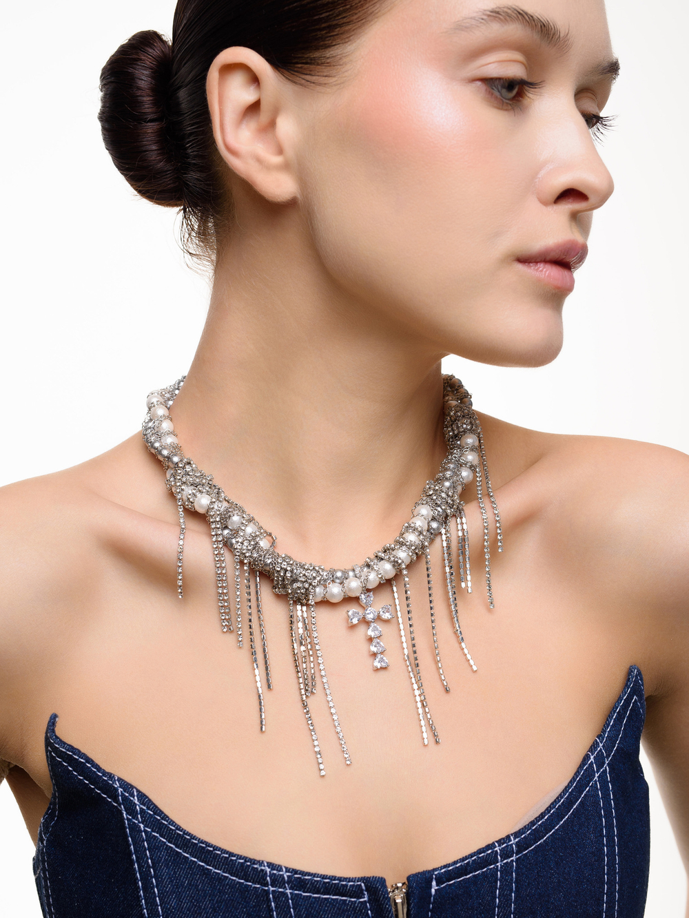 Колье "Cross Shine"