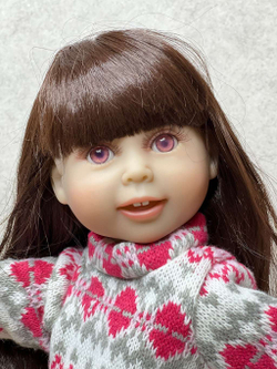 Кукла Реборн виниловая 45см в пакете (FA-449)