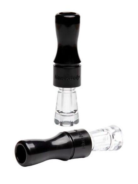 Духовой манок на утку Hunterhelp двухязычковый, серия Утиный Мастер (конус)