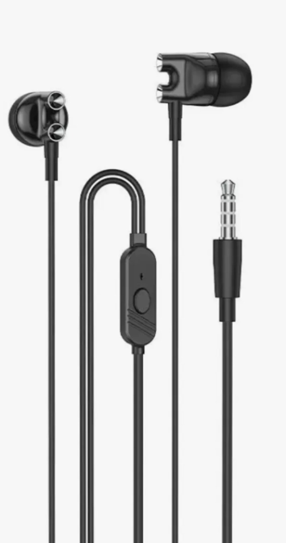 Проводные наушники BOROFONE BM72 3.5мм 1.2M Black