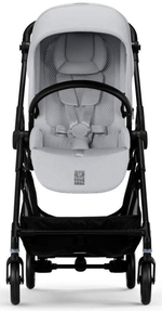 Коляска Cybex Melio Carbon 2 в 1 Fog Grey/Magic Black с дождевиками