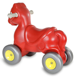 Пластмассовая игрушечная каталка для детей "Лошадь" (54*27*50 см)