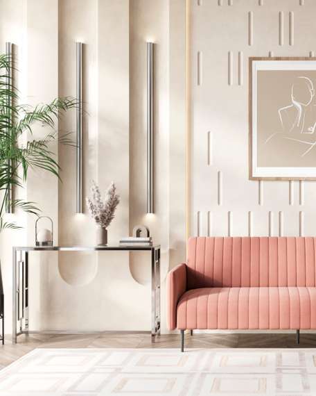 Консоль БРУКЛИН 115*30 серебро