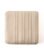 Плед "PP" бежевый