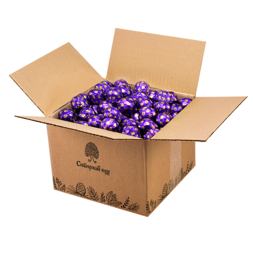 Мармелад "Ягодень" с черной смородиной в шоколадной глазури / гофрокороб / 1000 г / Сибирский кедр