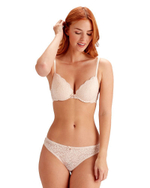 Пуш-ап бюстгальтер Amy (Размер: 34D) (Цвет: белый)