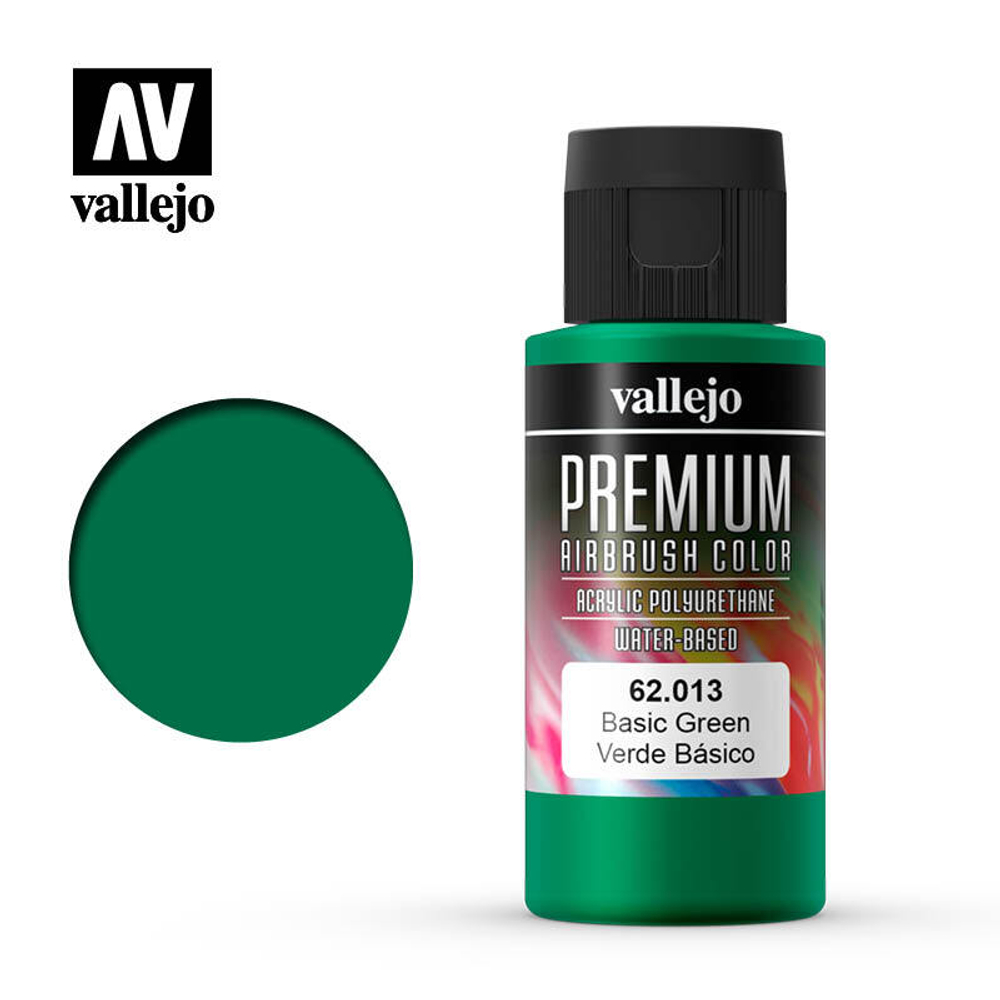 Premium color 60ml - Basic Green