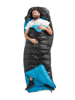 Спальный мешок Naturehike CW400 NH18C400-D с гусинным пухом, размер М, желтый, 6927595761700