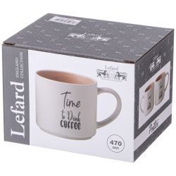 КРУЖКА "TIME TO DRINK COFFEE" 470 МЛ