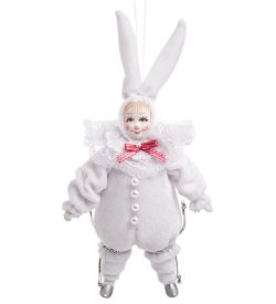 РусКукла RK-809 Кукла подвесная «Мальчик-Зайчик»
