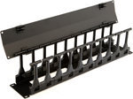 Кабельный организатор  Hyperline CMF-2U-FPL106-MCOV-RAL9005