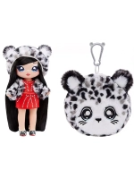 Мягкая кукла снежный барс Leona White Cozy Series