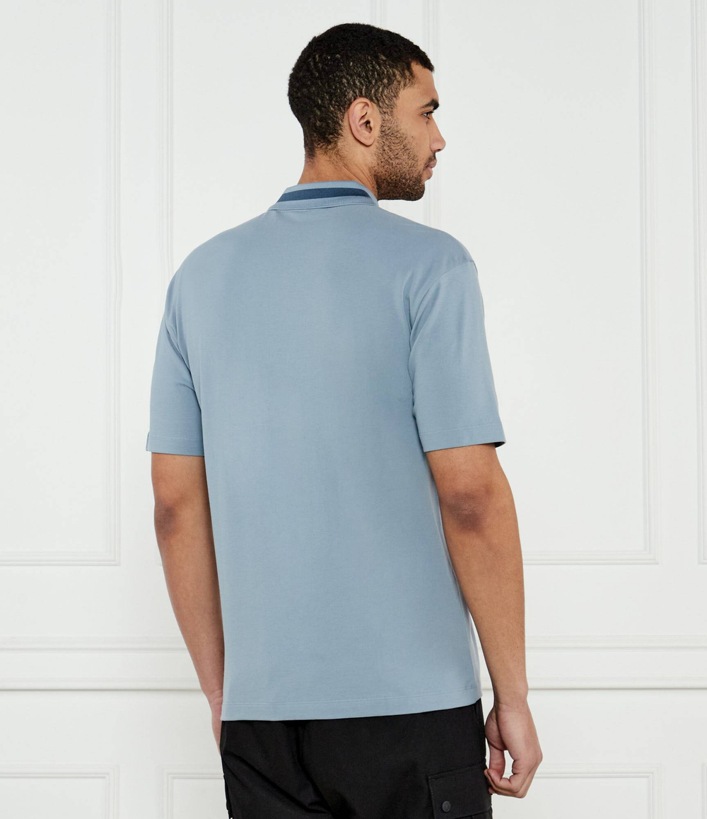 Поло Dodac_RB HUGO - голубой(50542748)