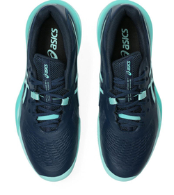 Мужские кроссовки теннисные Asics Gel-Resolution X Clay - night sky/illuminate mint