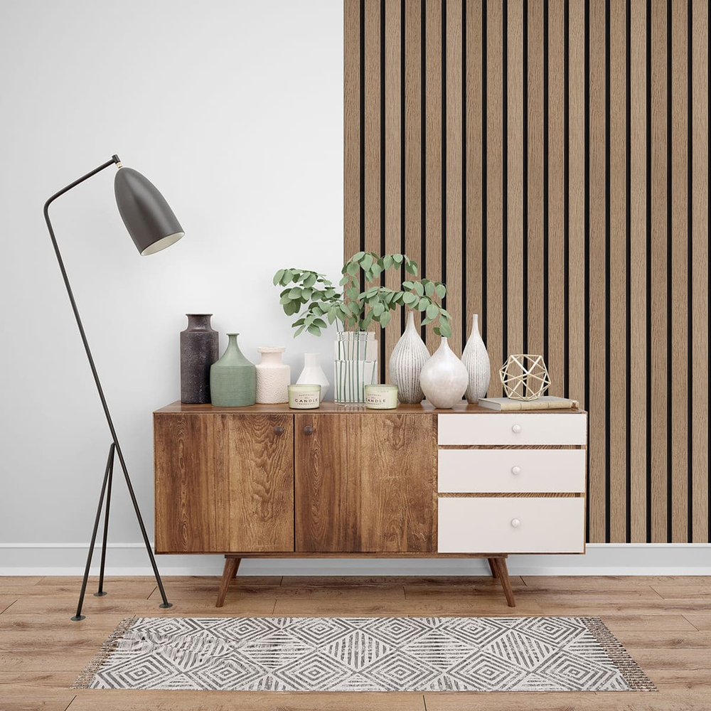 Панель вспененный полистирол ГРЕЙС 3D RAIL Клен 120х2700 мм